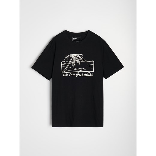 T-shirt męski Sinsay letni 