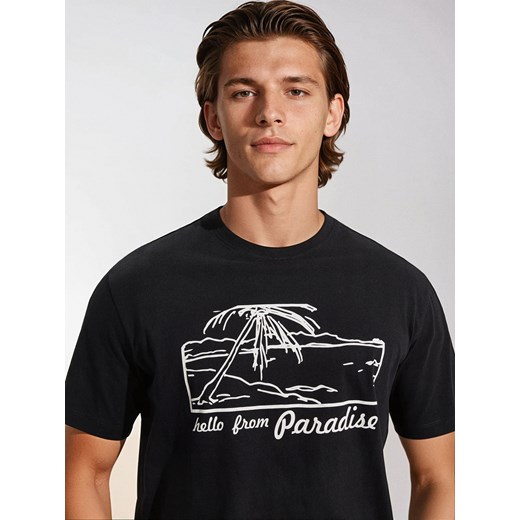 T-shirt męski Sinsay 