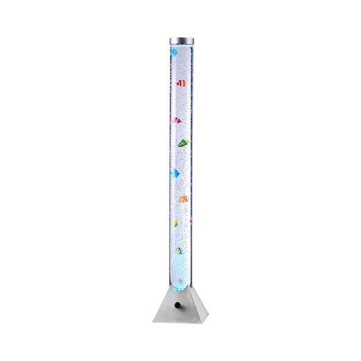 Just Light Lampa stojąca LED w kolorze srebrnym - 21,5 x 21,2 x 119,5 cm ze sklepu Limango Polska w kategorii Oświetlenie - zdjęcie 179422154
