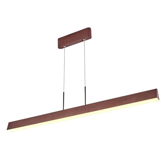 Wisząca brązowa lampa nad wyspę A9-C15 ze sklepu Edinos.pl w kategorii Lampy wiszące - zdjęcie 179423123