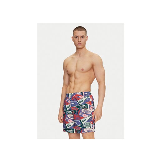 Puma Szorty sportowe Sports Legacy 629630 Kolorowy Relaxed Fit Puma XL MODIVO