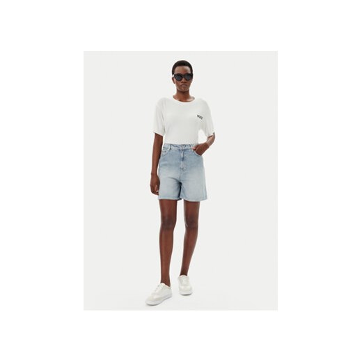 HUGO Szorty jeansowe Gelita 50538863 Niebieski Relaxed Fit 26 MODIVO