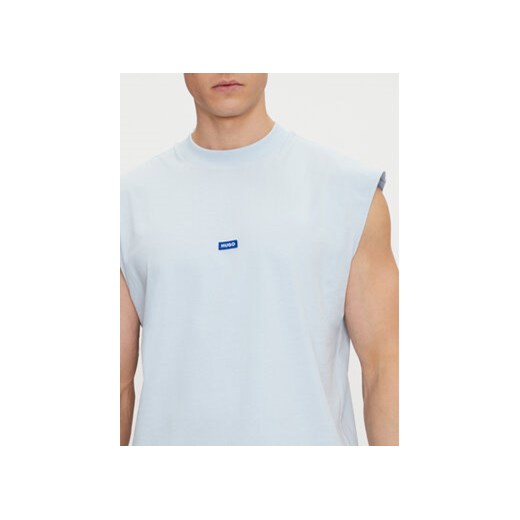 HUGO Tank top Navertz 50509773 Błękitny Regular Fit XXL MODIVO