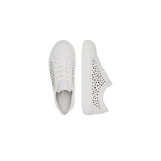 Rieker Sneakersy L8831-80 Biały Rieker 40 MODIVO