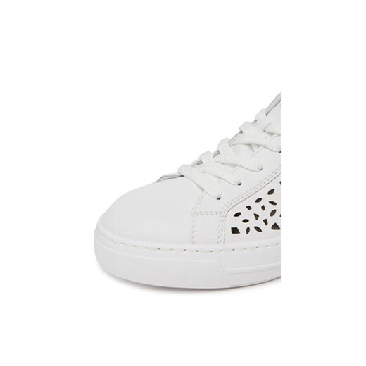 Rieker Sneakersy L8831-80 Biały Rieker 38 MODIVO