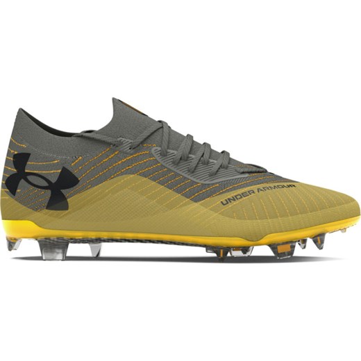 Męskie buty piłkarskie korki lanki Under Armour UA Shadow Elite 2 FG - żółte ze sklepu Sportstylestory.com w kategorii Buty sportowe męskie - zdjęcie 179430110