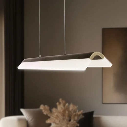 Brązowa listwa wisząca w nowoczesnym stylu - M126 - Fadex Lumes One Size Edinos.pl