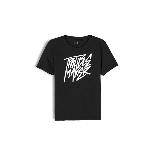 GATE Bawełniana koszulka z nadrukiem 3Y ze sklepu gateshop w kategorii T-shirty chłopięce - zdjęcie 179430840