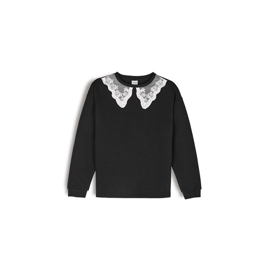 GATE Bluza z ozdobnym kołnierzem 5Y ze sklepu gateshop w kategorii Bluzy dziewczęce - zdjęcie 179430881