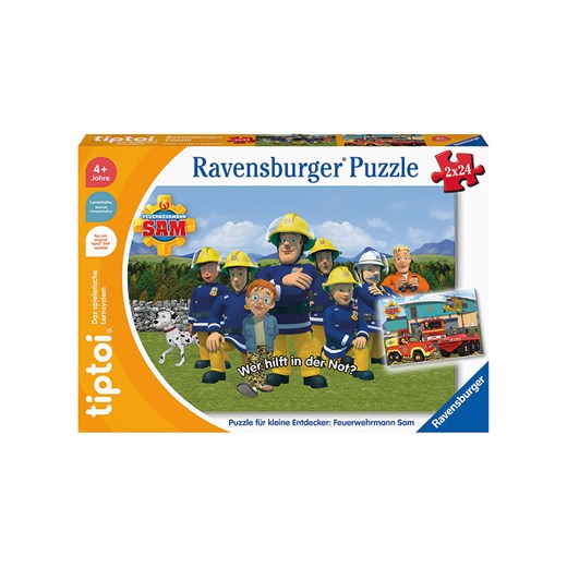 Ravensburger Puzzle (2 szt.) &quot;Strażak Sam&quot; - 2 x 24 szt. - 4+ ze sklepu Limango Polska w kategorii Puzzle - zdjęcie 179430992