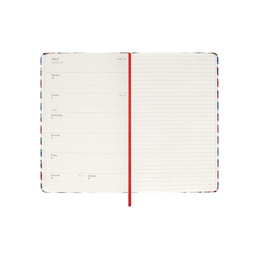 Moleskine Kalendarz tygodniowy &quot;2025&quot; ze wzorem - 13 x 21 cm ze sklepu Limango Polska w kategorii Akcesoria biurowe - zdjęcie 179431380