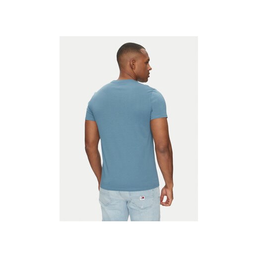 Lacoste T-Shirt TH6709 Zielony Regular Fit Lacoste 7 MODIVO
