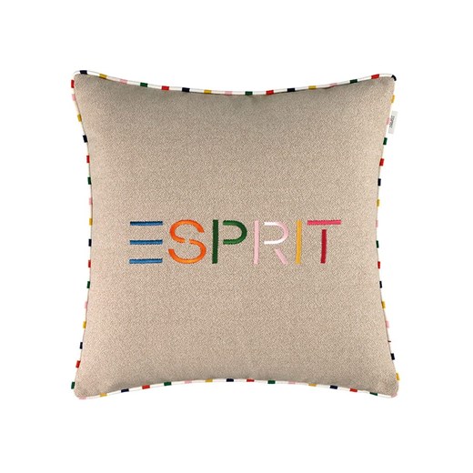 ESPRIT Poszewka "Signature" w kolorze beżowym na poduszkę Esprit 45x45 cm okazja Limango Polska