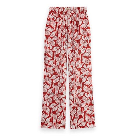 Spodnie damskie SCOTCH&SODA w kwiaty boho