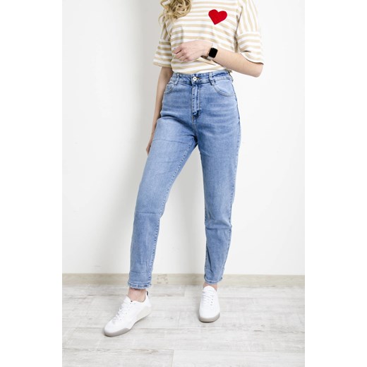 SPODNIE JEANSOWE MOM FIT- POLECANE DLA WYSOKICH Olika L promocja olika.com.pl