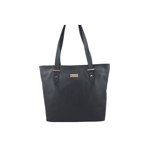 Shopper bag - duża torebka miejska - Czarna ze sklepu Barberinis w kategorii Torby Shopper bag - zdjęcie 179434431