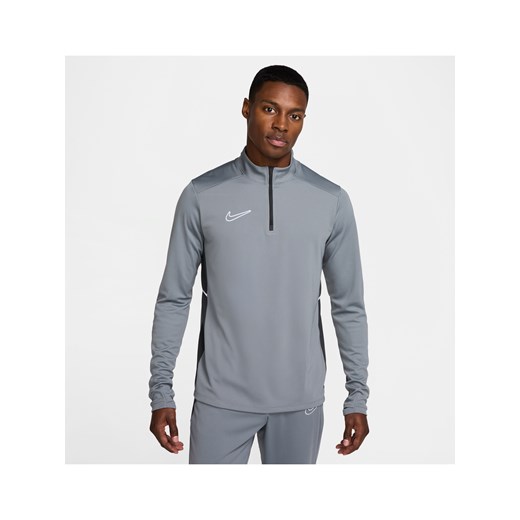 Męska treningowa koszulka piłkarska Dri-FIT Nike Academy - Szary Nike S Nike poland