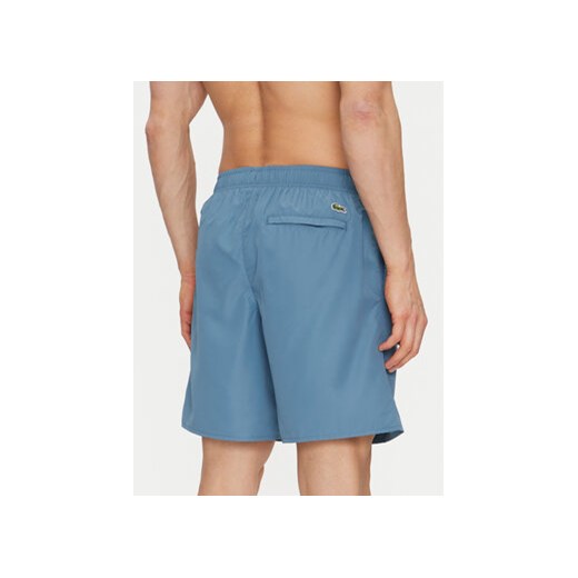 Lacoste Szorty kąpielowe MH9135 Niebieski Regular Fit Lacoste XL MODIVO