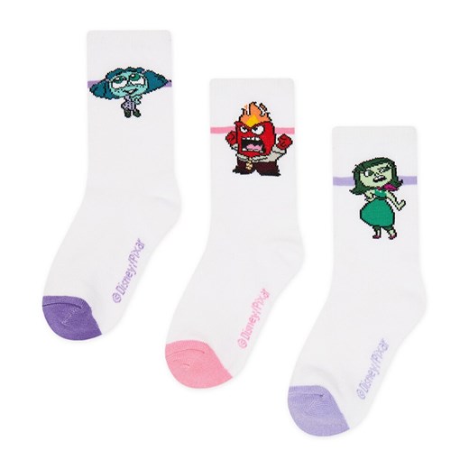 Skarpetki INSIDE OUT 2 ACCCS-SS25-337PIO(3-PACK) ze sklepu ccc.eu w kategorii Skarpetki dziecięce - zdjęcie 179439391
