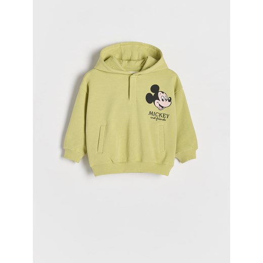 Reserved - Bluza Mickey Mouse - jasnozielony ze sklepu Reserved w kategorii Bluzy chłopięce - zdjęcie 179439794