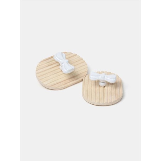 Sinsay - Wieszak na ubrania 2 pack - beżowy Sinsay One Size Sinsay