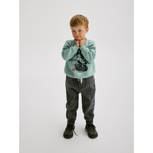 Reserved - Jeansy jogger - jasnoszary ze sklepu Reserved w kategorii Spodnie chłopięce - zdjęcie 179442043
