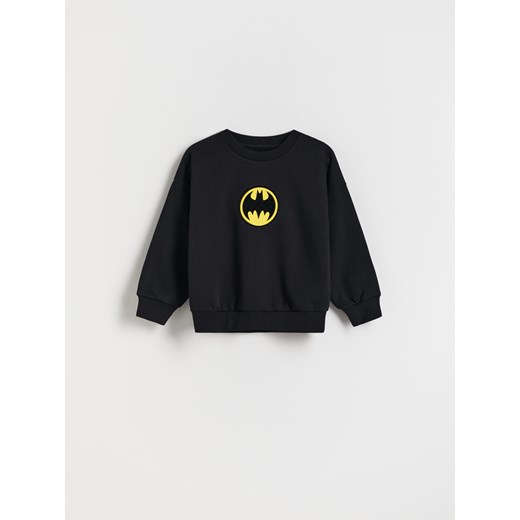 Reserved - Bluza oversize Batman - czarny Reserved 110 (4-5 lat) okazja Reserved