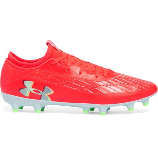 Buty piłkarskie korki lanki uniseks Under Armour UA U Magnetico Select 4 Fg - czerwone ze sklepu Sportstylestory.com w kategorii Buty sportowe męskie - zdjęcie 179442854