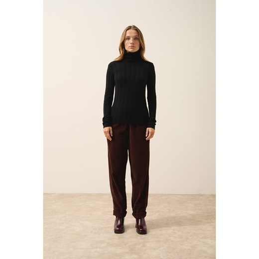 Just Cashmere Kaszmirowy golf &quot;Serelith&quot; w kolorze czarnym ze sklepu Limango Polska w kategorii Swetry damskie - zdjęcie 179443012