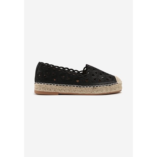 Espadryle damskie Renee bez zapięcia na lato z tkaniny