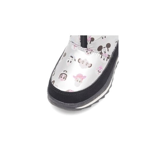 Disney 100 Śniegowce AW23-214D100 Srebrny Disney 100 25 MODIVO