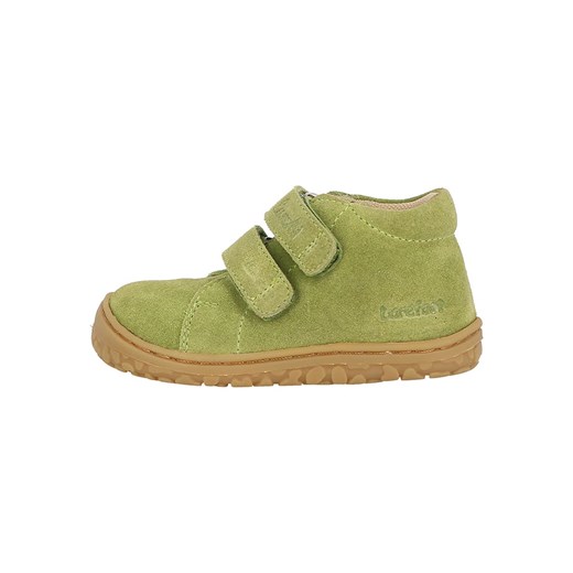 Lurchi Skórzane buty &quot;Norik&quot; w kolorze khaki do chodzenia na boso ze sklepu Limango Polska w kategorii Buciki niemowlęce - zdjęcie 179449394