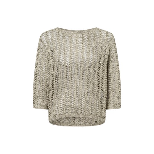 s.Oliver BLACK LABEL Damski sweter z grubej dzianiny Kobiety trzcinowy wypukły wzór tkaniny ze sklepu vangraaf w kategorii Swetry damskie - zdjęcie 179452180