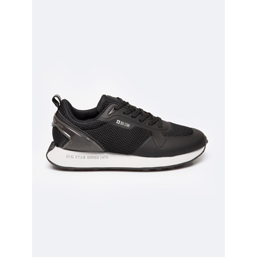 Sneakersy męskie czarne RR174361 906 ze sklepu Big Star w kategorii Buty sportowe męskie - zdjęcie 179452580