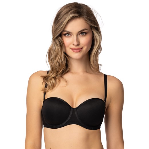 Biustonosz push-up Mat 0204/12 Capri czarny ze sklepu kontri.pl w kategorii Biustonosze - zdjęcie 179453133