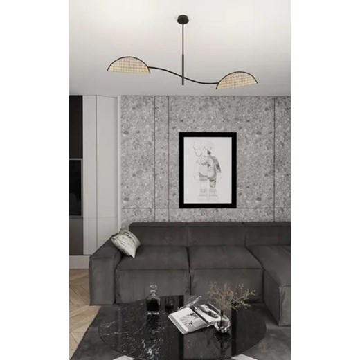 Brązowa wisząca lampa w nowoczesnym stylu - M129-Fotus Lumes One Size Edinos.pl