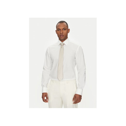 BOSS Krawat 50540026 Écru one size MODIVO