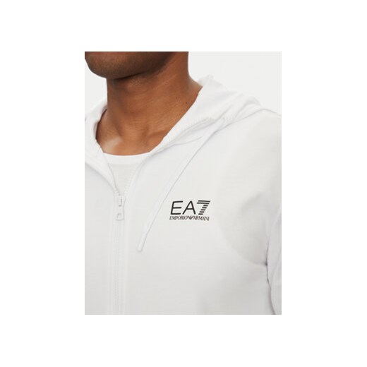 EA7 Emporio Armani Bluza 7M000568 AF13512 M0003 Biały Regular Fit XL MODIVO