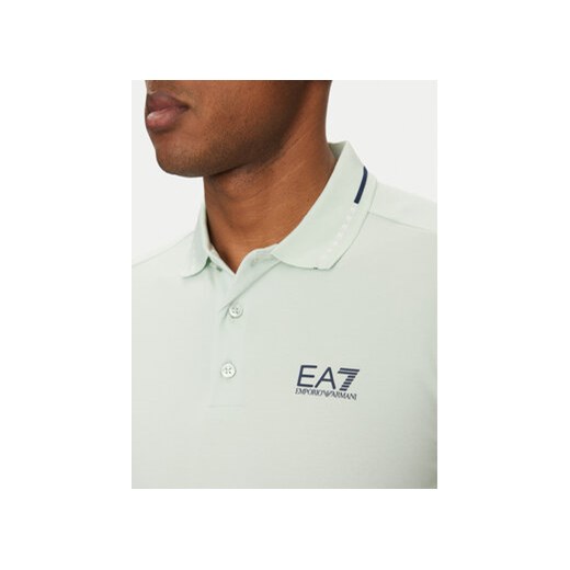 EA7 Emporio Armani Polo 7M000184 AF13511 U9060 Niebieski Regular Fit XL MODIVO