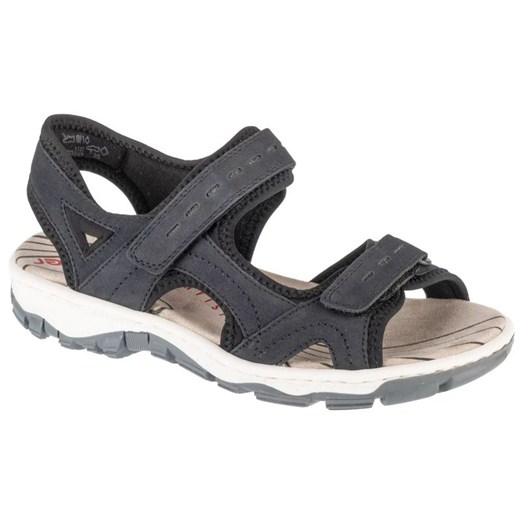 Sandały Rieker Sandals 68866-14 niebieskie ze sklepu ButyModne.pl w kategorii Sandały damskie - zdjęcie 179455781