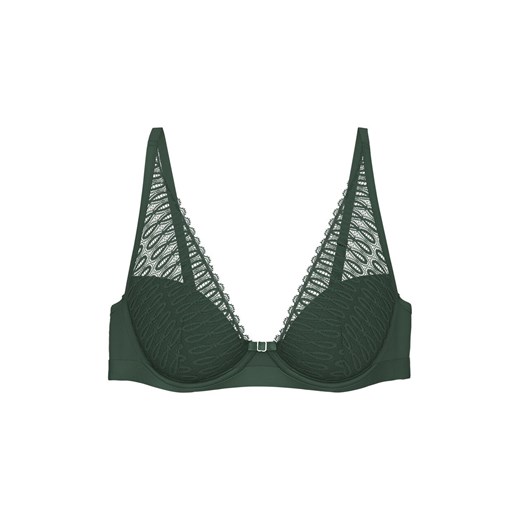 Triumph biustonosz półusztywniany semi-soft Aura Spotlight 10216460-6172, Kolor ciemnozielony, Rozmiar 75A, Triumph ze sklepu Primodo w kategorii Biustonosze - zdjęcie 179456791