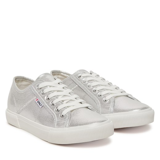 Tenisówki ONLY Shoes Nicola 15318574 Srebrny Only Shoes 38 eobuwie.pl