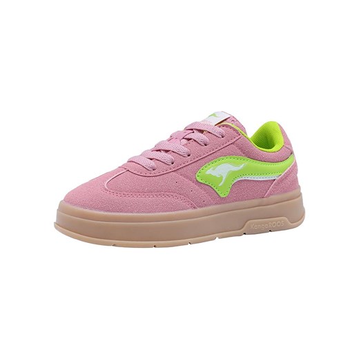 Kangaroos Sneakersy &quot;K-GK Meenie&quot; w kolorze jasnozielono-jasnoróżowym ze sklepu Limango Polska w kategorii Trampki dziecięce - zdjęcie 179457883