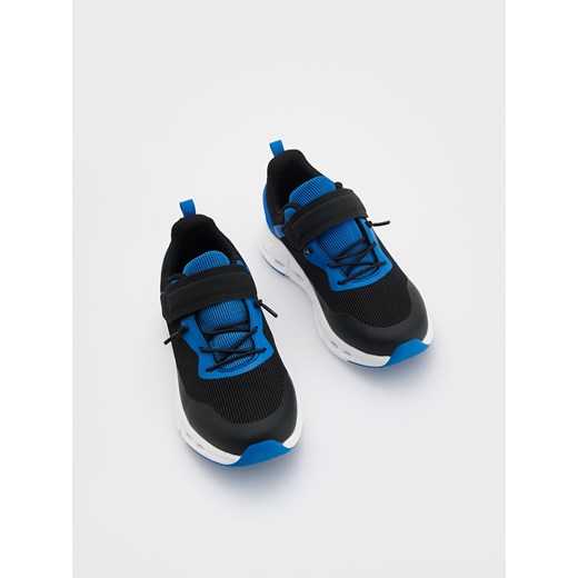 Reserved - Sneakersy na rzepy - czarny Reserved 33 Reserved