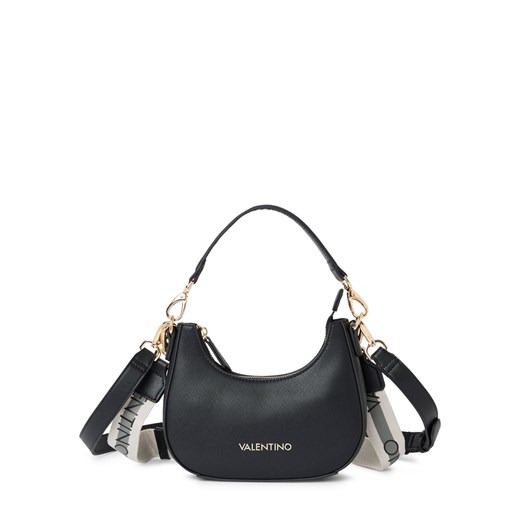 VALENTINO HANDBAGS Damska torebka wieczorowa - Zero Kobiety Sztuczne włókno czarny jednolity ze sklepu vangraaf w kategorii Kopertówki - zdjęcie 179460284