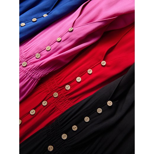 Sukienka Reserved na wiosnę midi prosta 