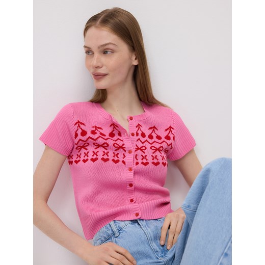 Sweter damski Reserved z okrągłym dekoltem