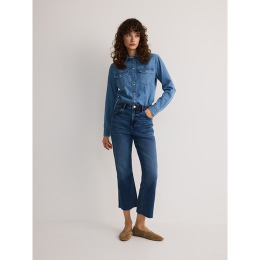 Jeansy damskie Reserved w miejskim stylu 