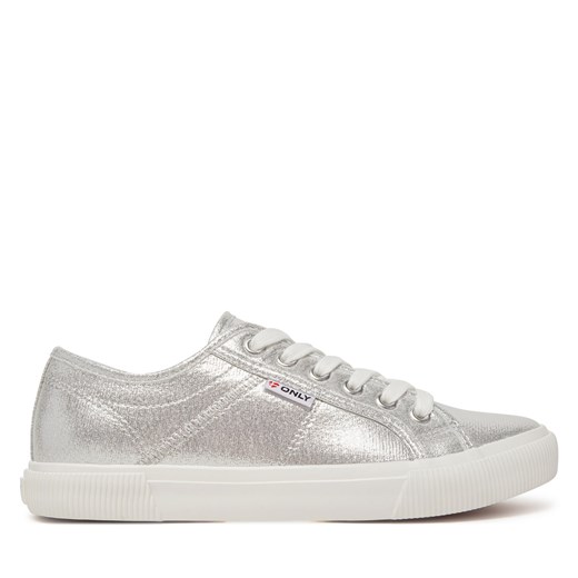Tenisówki ONLY Shoes Nicola 15318574 Srebrny Only Shoes 40 eobuwie.pl