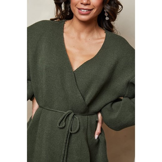 Joséfine Sweter &quot;Mouns&quot; w kolorze khaki Joséfine S okazyjna cena Limango Polska